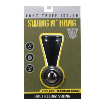 Fort Troff Swing N' Hang Ball Stretcher, 240 g Steel Ball | Dark-Ink