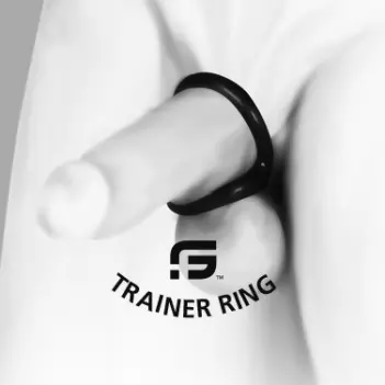Cock and ball ring Trainer Sportfucker TPR profil minimal | Dark-Ink