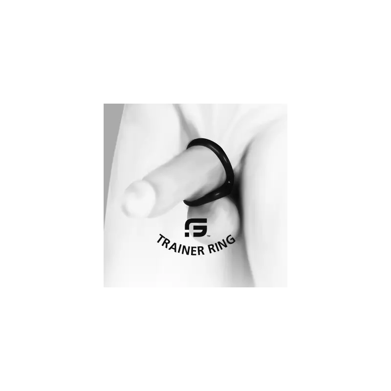 Cockring Trainer Sportfucker TPR separador cock and balls | Dark-Ink