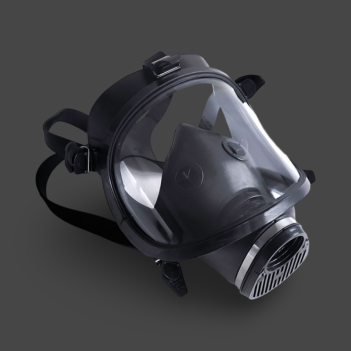 GASMASTER Fire Brigade Gas Mask | Masque Rubber Panoramique