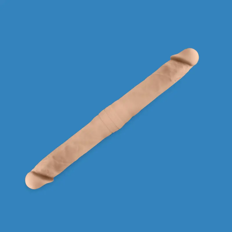 SILEX D Model 1 Double Dong Flesh, SILEXPAN dual-density | Dark-Ink