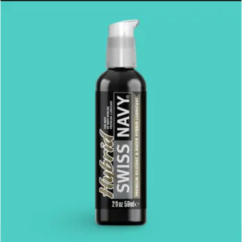 Swiss Navy Hybrid-Gleitmittel, glycerinfrei | Dark-Ink