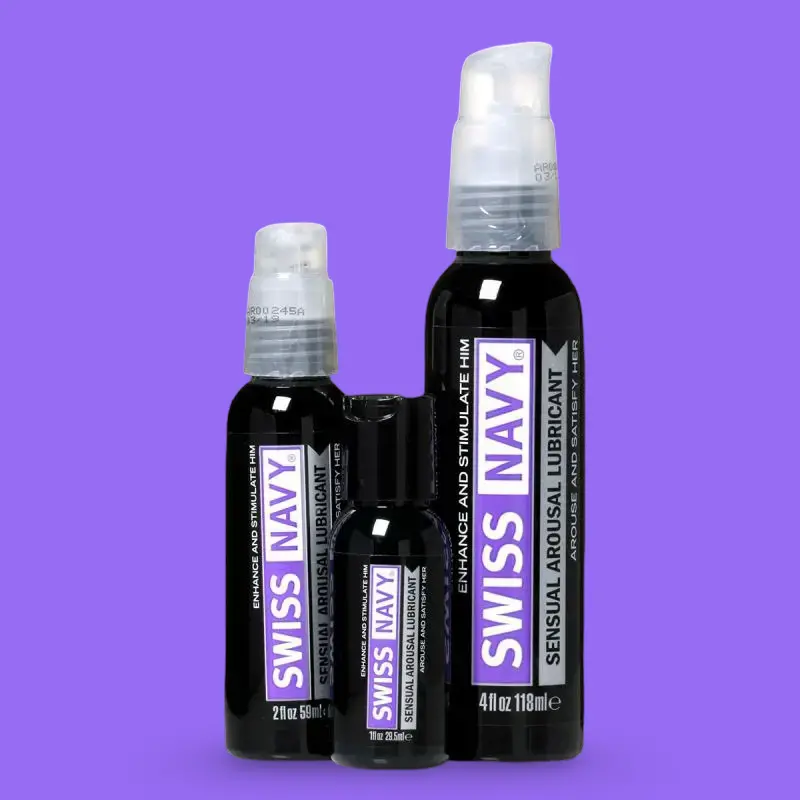 Lubrifiant stimulant Swiss Navy, 10 ml anti-fuite | Dark-Ink
