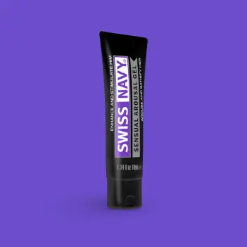 Lubricante estimulante Swiss Navy, mentol + calor, 10 ml | Dark-Ink