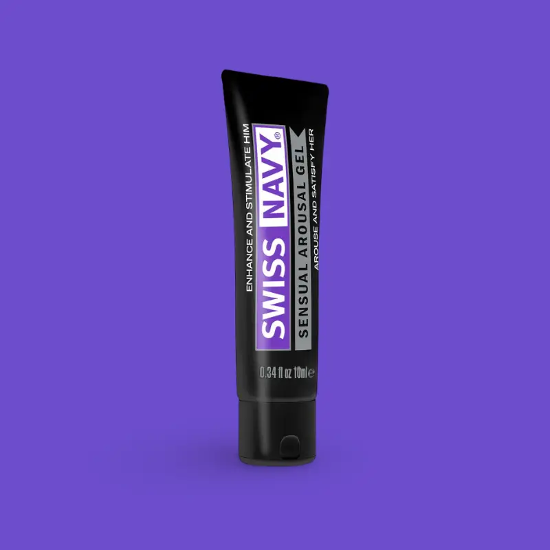 Lubrifiant stimulant Swiss Navy, 10 ml anti-fuite | Dark-Ink