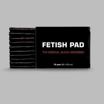 FETISH PAD | Protection Absorbante Noire pour Jeux Fetish