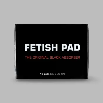 Fetish Pad Mister B, protection noire 60x90 cm, 15 pièces | Dark-Ink