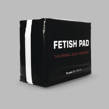 FETISH PAD | Protection Absorbante Noire pour Jeux Fetish
