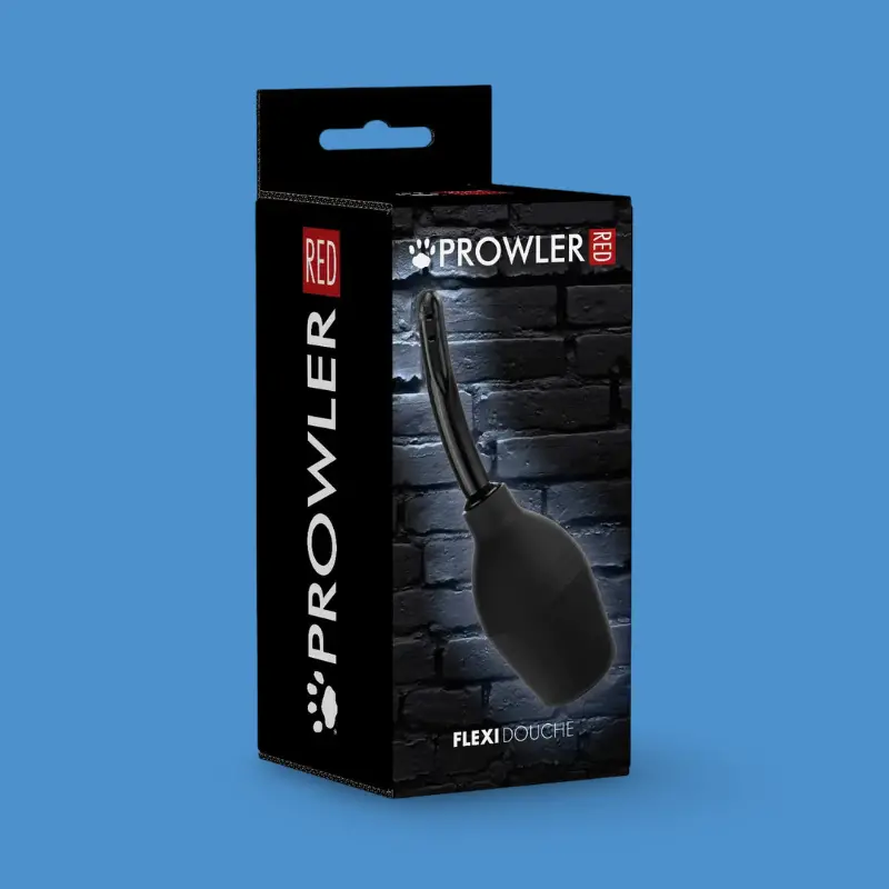 Prowler RED Flexi Analdusche 310ml, flexible Düse | Dark-Ink