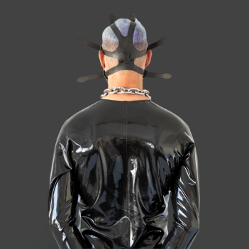 GASMASTER 12D Hamster Cheek Gas Mask | Rubber Fetish Mask