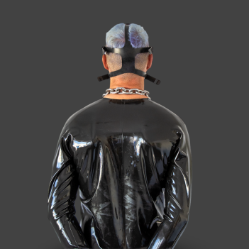 GASMASTER Alien Gas Mask | Polarized Lenses & Metal Eye Caps