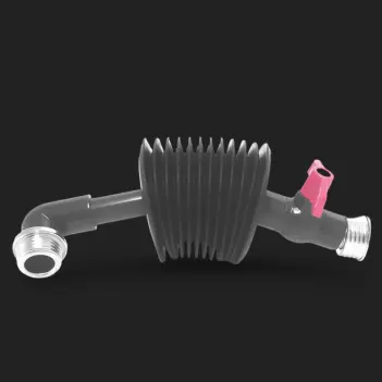 Soufflet rebreather GASMASTER | Valve gants M40 | Dark-Ink