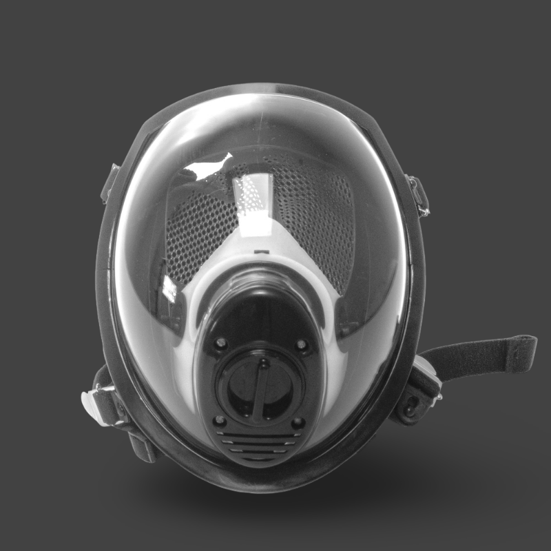 GASMASTER MSX Full Visor Gas Mask | Masque Rubber Panoramique
