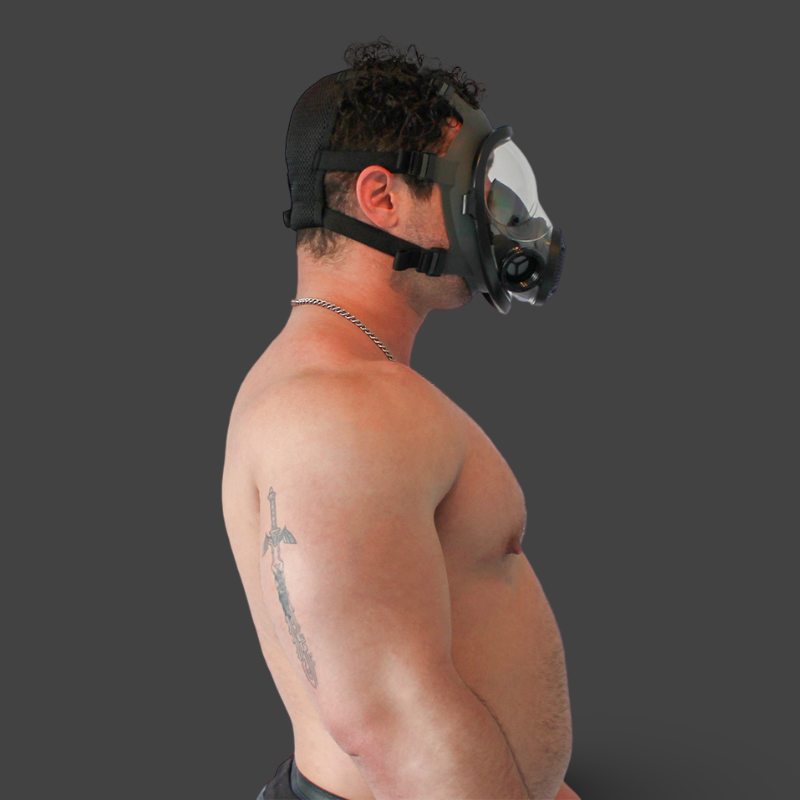 GASMASTER RD40 Double Air Intake Gas Mask