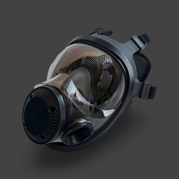 GASMASTER RD40 Double Air Intake Gas Mask