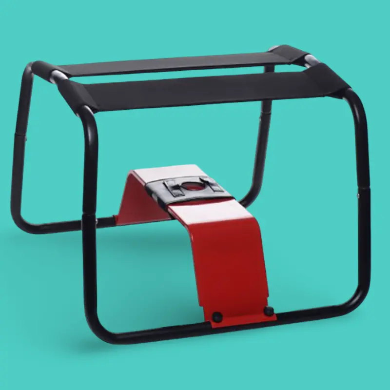 Bangin Bench Extreme Sex Stool, removable raiser bar | Dark-Ink