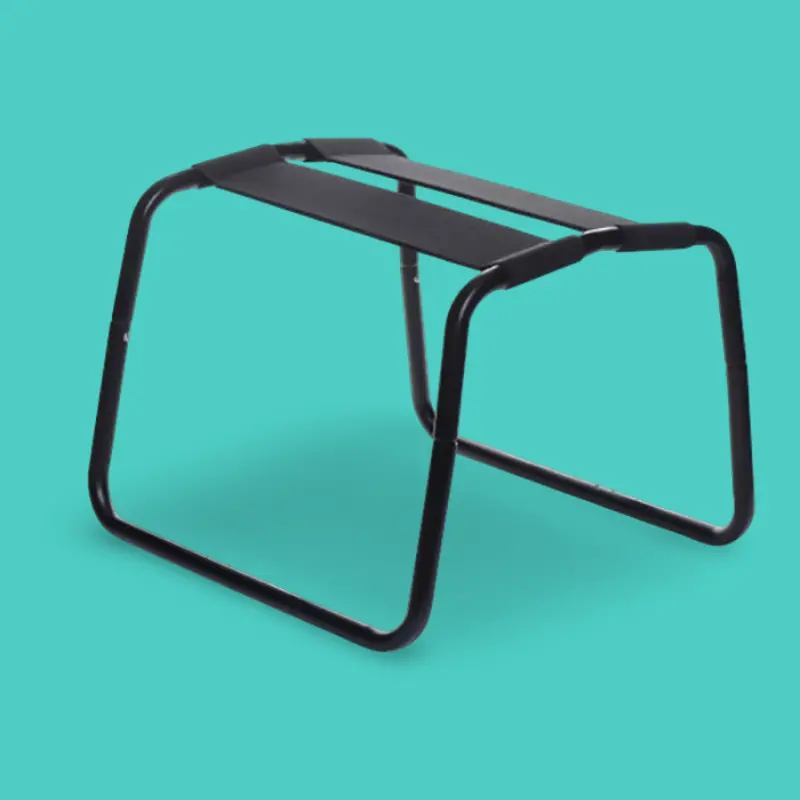Bangin Bench Extreme Sex Stool, removable raiser bar | Dark-Ink