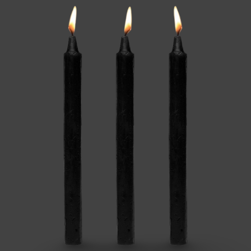 Fire sticks fetish drip candles