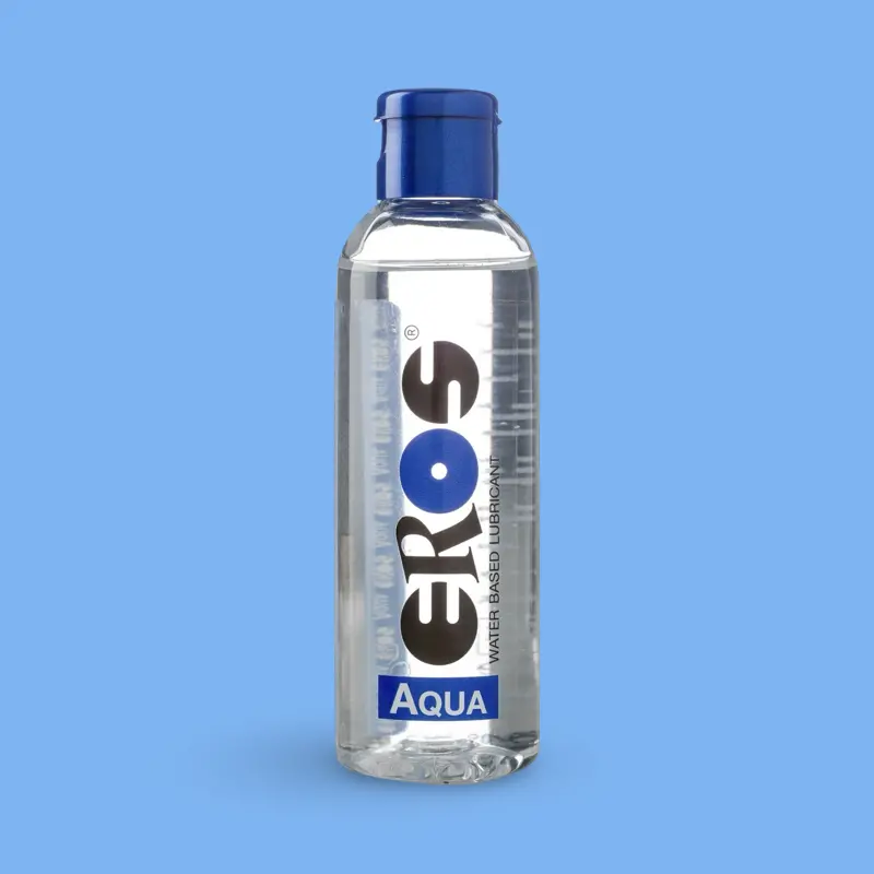 EROS Aqua Bottle Gleitgel Wasserbasis CE-zertifiziert | Dark-Ink