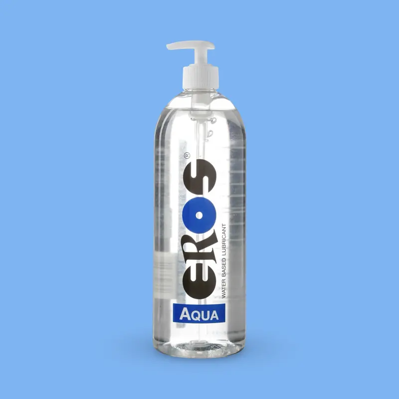 EROS Aqua Bottle Gleitgel Wasserbasis CE-zertifiziert | Dark-Ink