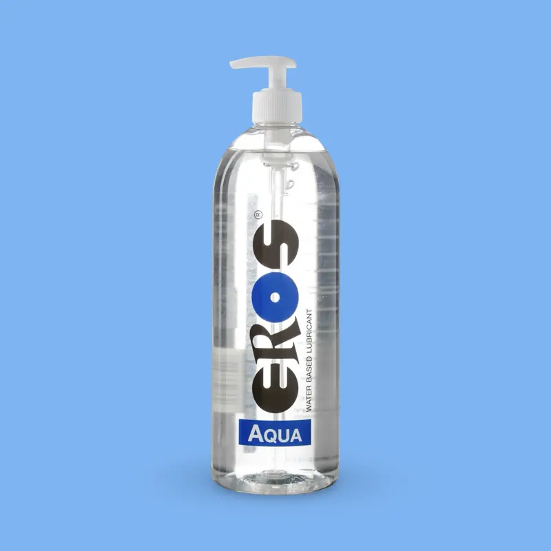 EROS Aqua Bottle Gleitgel Wasserbasis CE-zertifiziert | Dark-Ink