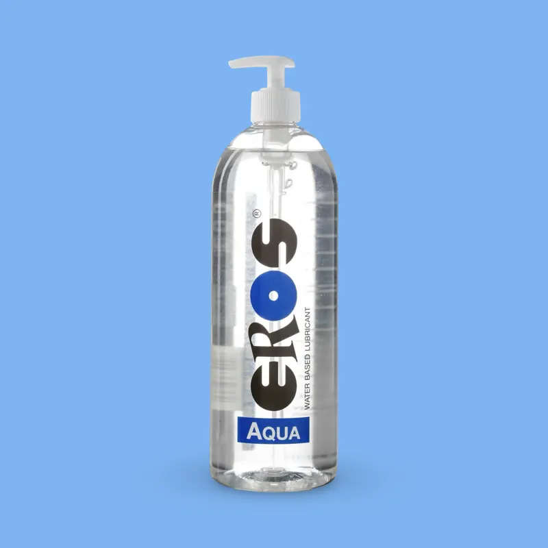 EROS Aqua Bottle Gleitgel Wasserbasis CE-zertifiziert | Dark-Ink