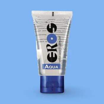 EROS Aqua Tube water-based lubricant CE-certified, 3 sizes | Dark-Ink