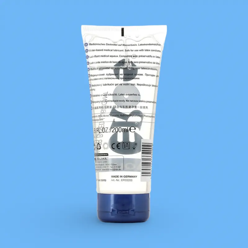 EROS Aqua Tube Gleitgel Wasserbasis CE-zertifiziert | Dark-Ink