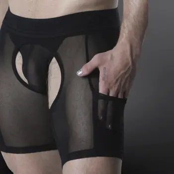 Short Chap CB13 VOID Mesh, aberturas delantera y trasera | Dark-Ink