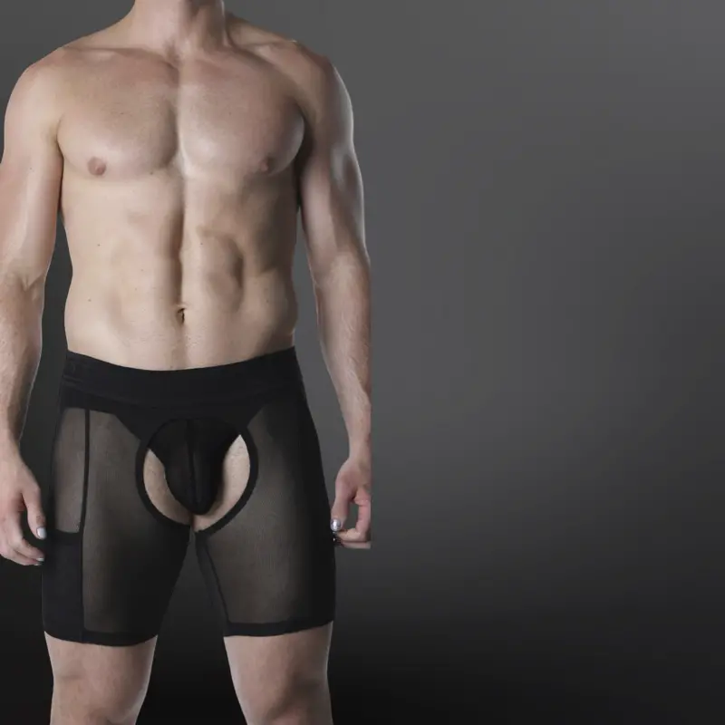 Short Chap CB13 VOID Mesh, aberturas delantera y trasera | Dark-Ink