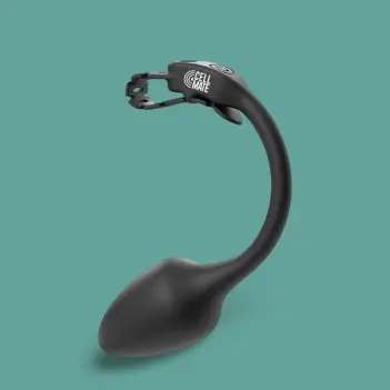 CELLMATE Apollo Vibrations-Plug für Keuschheitskäfig | Dark-Ink