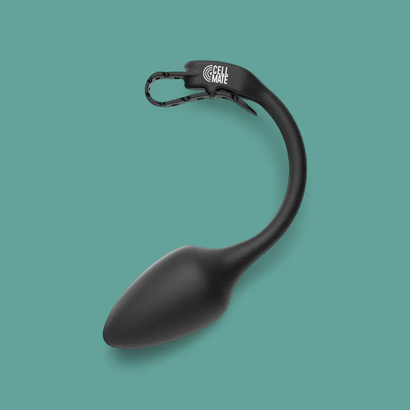 CELLMATE Apollo Vibrations-Plug für Keuschheitskäfig | Dark-Ink