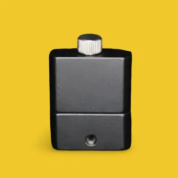 DARKLINE Doppel-Poppers-Inhalator, Schwarz, Lederband | Dark-Ink