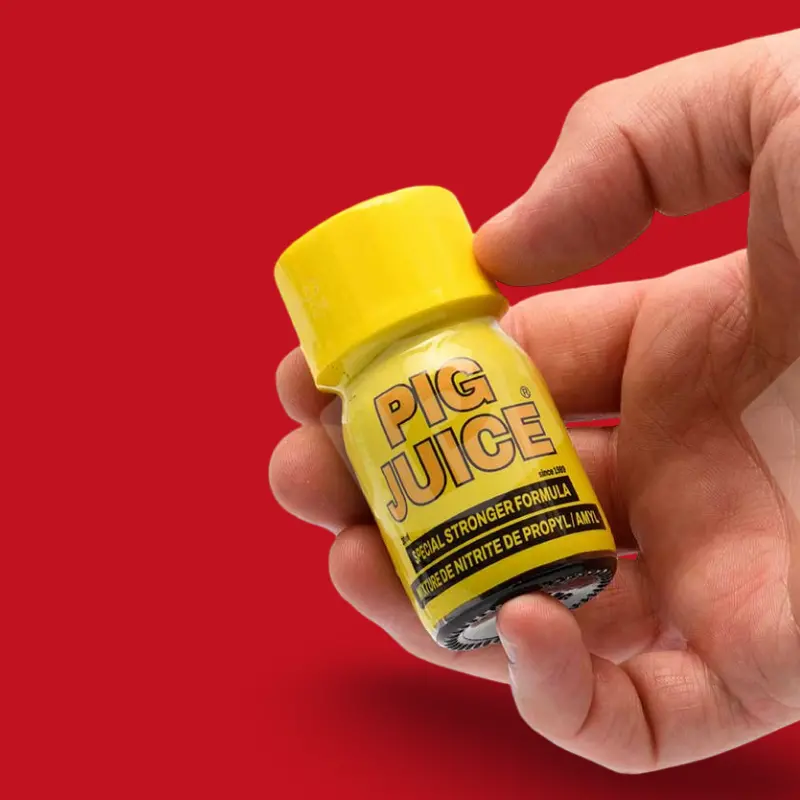 Poppers Pig Juice mix amilo propilo 50/50, frasco 30 ml | Dark-Ink