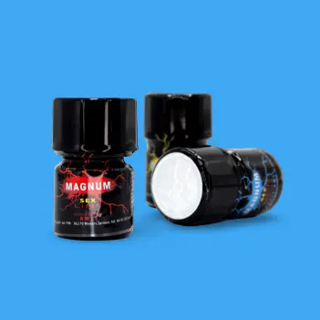 Sexline Magnum Red Amyl Poppers 15ml, extra-wide mouth | Dark-Ink