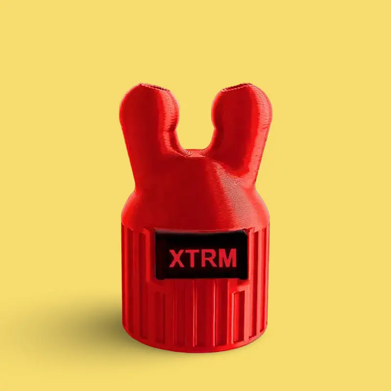 Inhalador poppers XTRM KINKY Double Red, disparo diferido | Dark-Ink