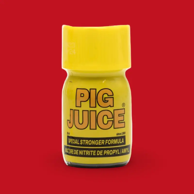 Poppers Pig Juice Amyl-Propyl-Mix 50/50, 30 ml Frankreich | Dark-Ink