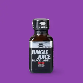 JJ Black Label Retro Pentyl Poppers 25ml Lockerroom | Dark-Ink