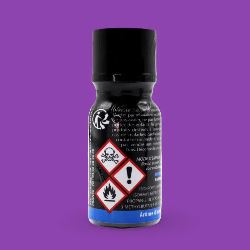 Poppers Sexline Blue Propyl Amyl 25ml, großes Format | Dark-Ink
