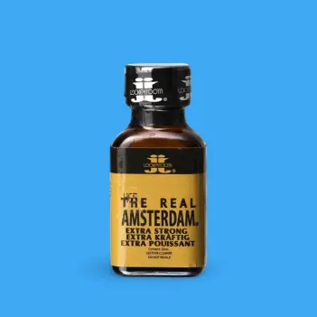 Poppers Real Amsterdam Extra Strong Retro Pentyl 25ml | Dark-Ink