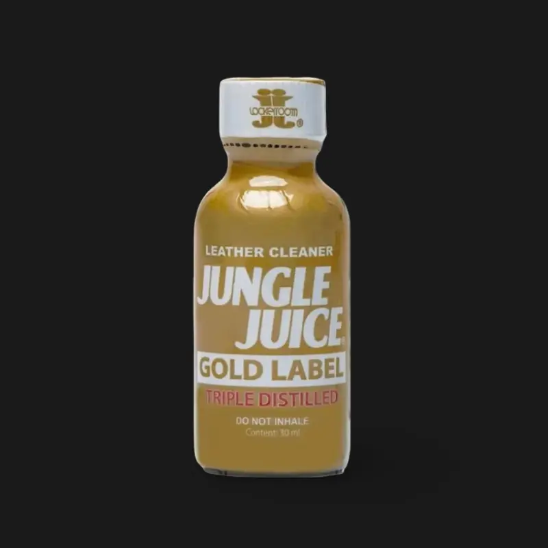 Poppers Jungle Juice Gold Label Pentyl destilado 30ml | Dark-Ink