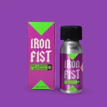 Pentyl Poppers Iron Fist No Limit Butanol 24ml: PWD | Dark-Ink