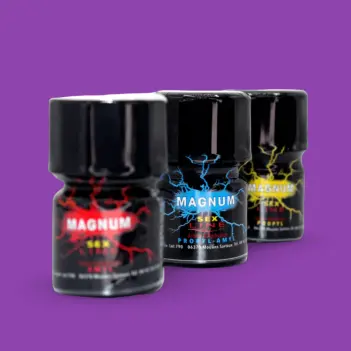 Sexline Magnum Blue Poppers Propyl Amyl 15ml, dual formula | Dark-Ink