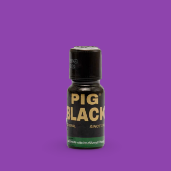 Poppers Pig Black Amilo 15 ml – Poppers francés potente