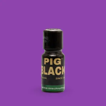 Pig Black Poppers Amyl Propyl Mix 15 ml French Formula | Dark-Ink
