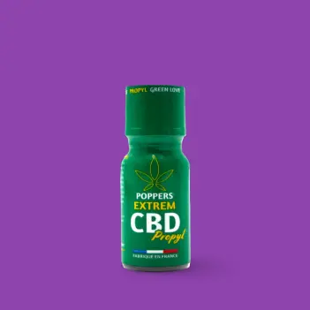 Poppers Extrem CBD Propyl SEXLINE 15ml, fast-hit formula | Dark-Ink
