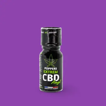 Poppers Amyl CBD Extrem SEXLINE 15ml, gradual build | Dark-Ink