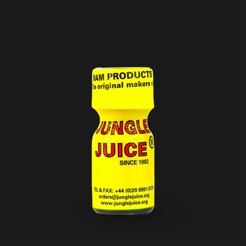 Poppers Jungle Juice Original UK 10 ml, nitrite isopropyle | Dark-Ink