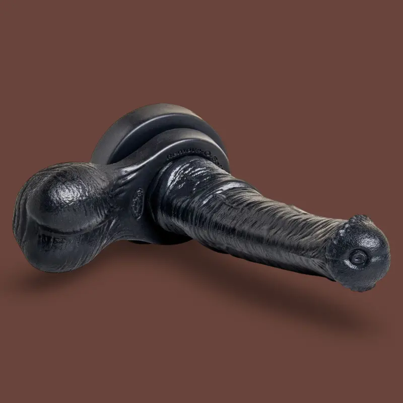 Testicules amovibles Remove-O-Balls Hankey's Toys, silicone | Dark-Ink
