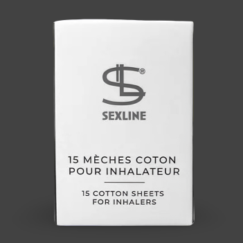 Sexline 15 Mechas de Algodón para Inhalador